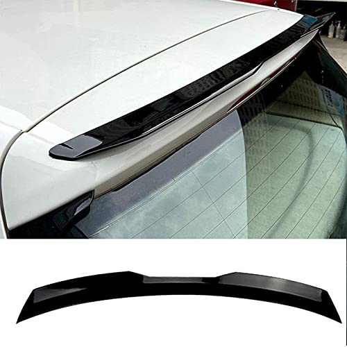 LHZBB Alerón Trasero de Material ABS de Primera Calidad para VW Golf 6 MK6 Ⅵ GTI 6R 2008-2013, Conjunto Adhesivo 3M sin Impactos, Negro Brillante Cover