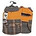 Zack & Zoey ThermaPet Plaid Duck Coat, X-Large, Brown