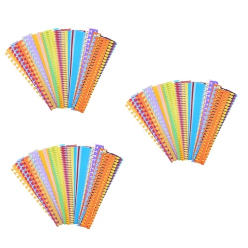 BESPORTBLE 3sets DIY Quilling Strips Art Flower Quilling Craft Making Kit Floral Paper 60pcs*3