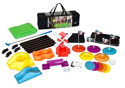 Flash Deals - 80% OFF 4 Fun Cosmic Mini Golf - 5 Hole Set (Deluxe) , Yellow