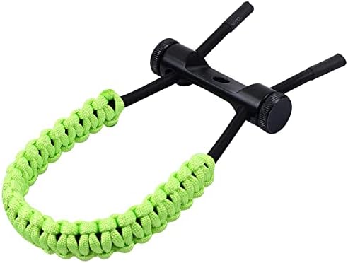 SOPOGER Archery Bow Wrist Sling Adjustable Hunting Wrist Strap Braided for Compound Bow Target Shooting Accessories