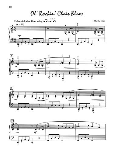 Jazz, Rags & Blues, Bk 1: 10 Original Pieces For The Late Elementary To Early Intermediate Pianist, Book & Cd #TOP3