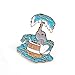 Produktbild Ogquaton Brosche Cartoon Badeelefanten Brosche Niedlich Tropföl Elefant Abzeichen Pin Jeans Kleidung Tasche Zubehör Hohe Qualität