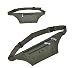 Generic Bluecell Slim Water resistance Sporty Travel Waist Bag for Carrying iPhone 5 4S 3GS Cellphone (Atrovirens Green)