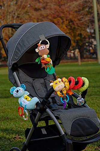 Chicco Hochet Chicco Koala avec anneau universel pour poussettes et landaus activités manuelles en plastique bandes velcro jeu sensoriel jouets pour bébés 6 - vue 2