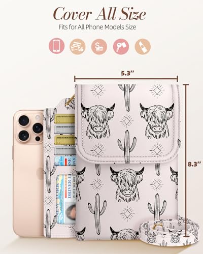 Image of Bistup Small Crossbody Bags for Women Cross Body Purse Handbag Leather Cute Medium Cell Phone Bag Wallet Pouch