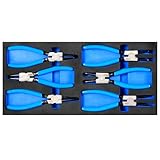SMOTIVEPRO Sicherungsringzangen-Set, 17,8 cm, interne und externe gerade gebogene Spitze, robustes...