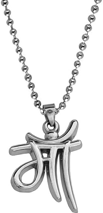 WHOA! JEWELLERY Fancy & Stylish Trending Stainless Steel Mother's Day Special Express Your Love Maa Letter Design Locket Pendant Necklace With Chain For Women's And Girl's
