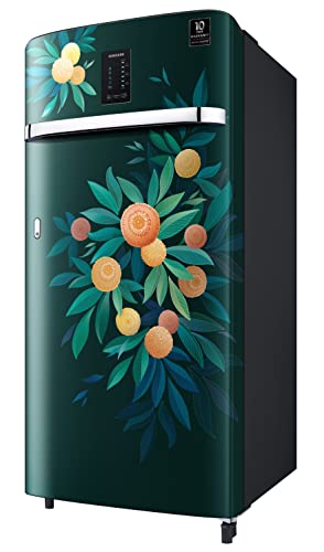 Image of Samsung 189L 5 Star Inverter Direct-Cool Single Door Digi-Touch Refrigerator Appliance (RR21C2E25NL /HL,Orange Blossom Green)
