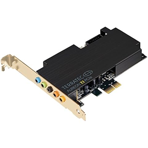 TERRATEC AUREON 7.1 PCIe PC Soundkarte intern 8-Kanal - optischer Ein-Ausgang für AC3 und DTS - für bis zu 8 Lautsprecher - analoge und Digitale Audiogeräte Cover
