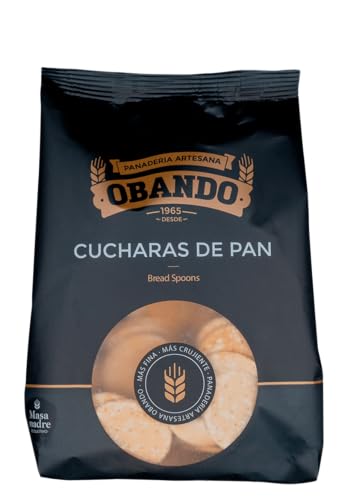 cucharas De Pan Con Masa Madre | Obando Panaderia Artesana de Utrera, Sevilla - Seleccion Gourmet Bolsa 150 Gr - Panes, Crespillos y Regañas