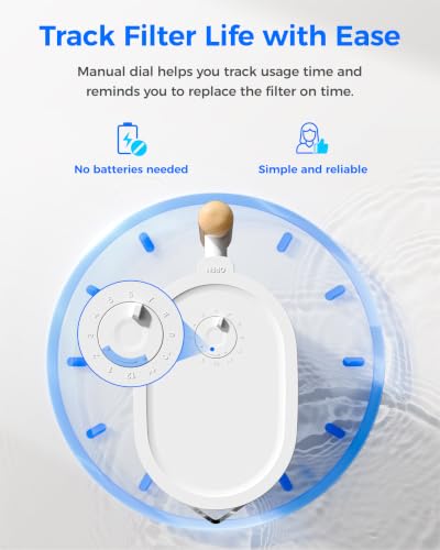 Image of Waterdrop Extream Long-Lasting (200 Gallons), BPA Free, 10-Cup Water Filter Pitcher with Wooden Handle - Removes Harmful Contaminants Chlorine Metals & Sediments for Clean Tasting Water | 200-Gallon Long-Life Filter, 5X Longer Filter Life, Reduces PFOA /PFOS and Chlorine, BPA-Free, Sturdy Wooden Handle