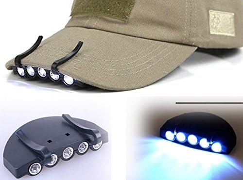Luce LED Con Clip Per Cappello, Torcia Elettrica Ricaricabile Con Clip - Foto 3