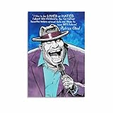 SAGRER Patrice O'Neal Comedian Inspirational Quote Poster 1 Canvas Painting Posters And Prints Wall Art for Living Room Bedroom Decor 16x24inch(40x60cm)