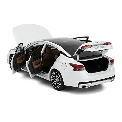 Paudimodel 1/18 Scale Diecast Car Modelcar Altima 2023 White #TOP4