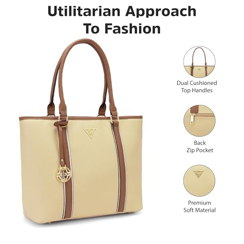 Image of Lavie Signature Las Vegas Woman's Tote Handbag for Women | Tote Bag for Work | Ladies purse | Stylish Shoulder Bag | Gift for Women