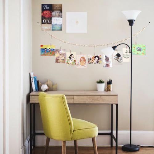 RXKFIGX Boho Wall Decor, Collage Hanging Picture Frames with String - Image 4
