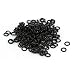 New Lon0167 500pcs 3mm Inner Dia Grade 8 Carbon Steel Split Lock Spring Washer Gasket Black(500 stÃ¼cke 3mm Innendurchmesser Grade 8 Kohlenstoffstahl Split Lock Federscheibe Dichtung Schwarz