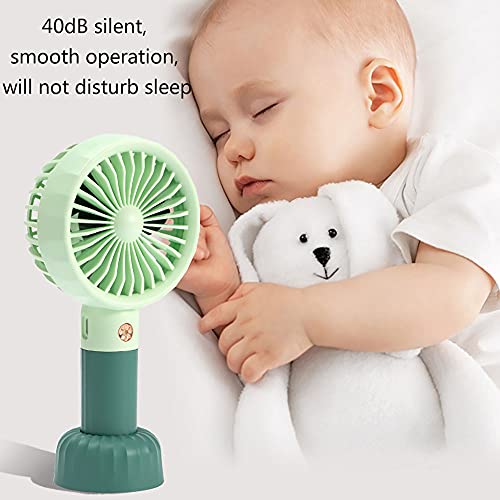 Ventilateur de table portable USB rechargeable 3 vitesses pour maison - 6