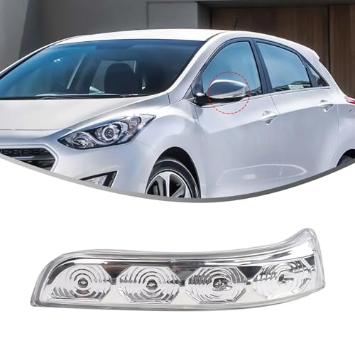 Clignotant rétroviseur dynamique pour i30 2009-2012 défilement LED fluide - 7