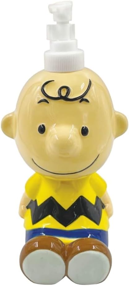 Marimo Craft SPPS-076 Soap Dispenser, Snoopy (W x H x D): 3.7 x 7.7 x 5.5 inches (95 x 195 x 140 mm)