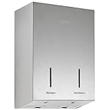 Sensore combinato Wagner-Ewar per distributore di sapone/disinfettante WP585e-7 Bottiglie monouso in acciaio inossidabile per montaggio a parete, Variante:Edelstahl Matt