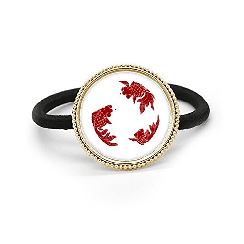 Lazo rojo del pelo de metal plata el regalo de cumpleaños perfecto