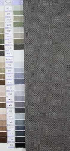 Image of KCS 3 pc of 12 inch x 18 inch(30cmx45cm) 14CT Counted Cotton Aida Cloth Cross Stitch Fabric (Navy Blue+Dark Grey+Black)