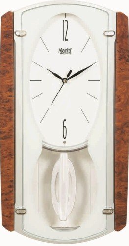 Ajanta Musical and Pendulum Clock (Silver, 8527) : Amazon.in: Home ...