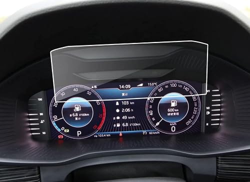 Protector de pantalla de visualización LCD de coche para Skoda Columbus 2