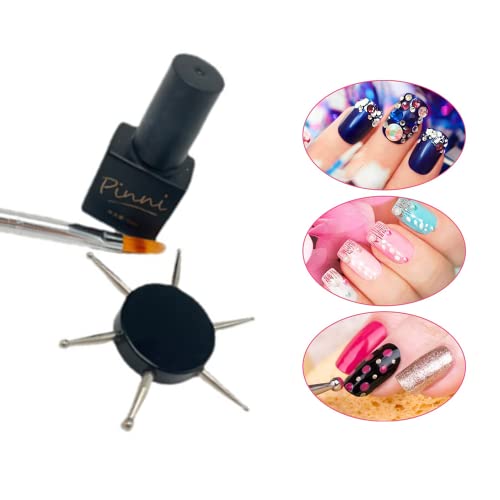 JLEivvi Ferramenta de pontilhamento de unhas, pintura em gel UV, arte de unhas, ferramenta de pontil