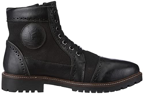 Image of Royal Enfield Military Vibe Boots Brown & Navy