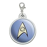 GRAPHICS & MORE Star Trek Science Shield Chrome Plated Metal Pet Dog Cat ID Tag