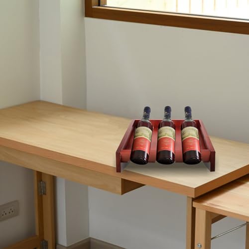 Soporte de Madera para Botellas de Vino KICHOUSE miniatura 4