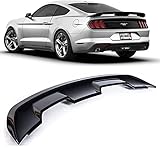 Acmex Trunk Rear Spoiler Wing Fit for 2015-2022 2 Door Mustang Shelby GT350 GT500 Style Coupe Wing Mustang Spoiler (Glossy Black)