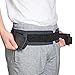 Blue Jay Sacroiliac Support Belt, Black - 52-58in. XX-Large Sacroiliac Hip Support, Slim Line Design, Adjustable Tabs for Conforming Fit. Hip & Waist Supports