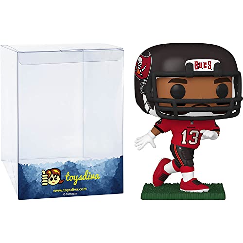 Mike E V A N S: P O P ! - Juego De Figuras De Vinilo De Fútbol Con 1 Protector Gráfico Compatible 'Toysdiva' (142 - 50102 - B)