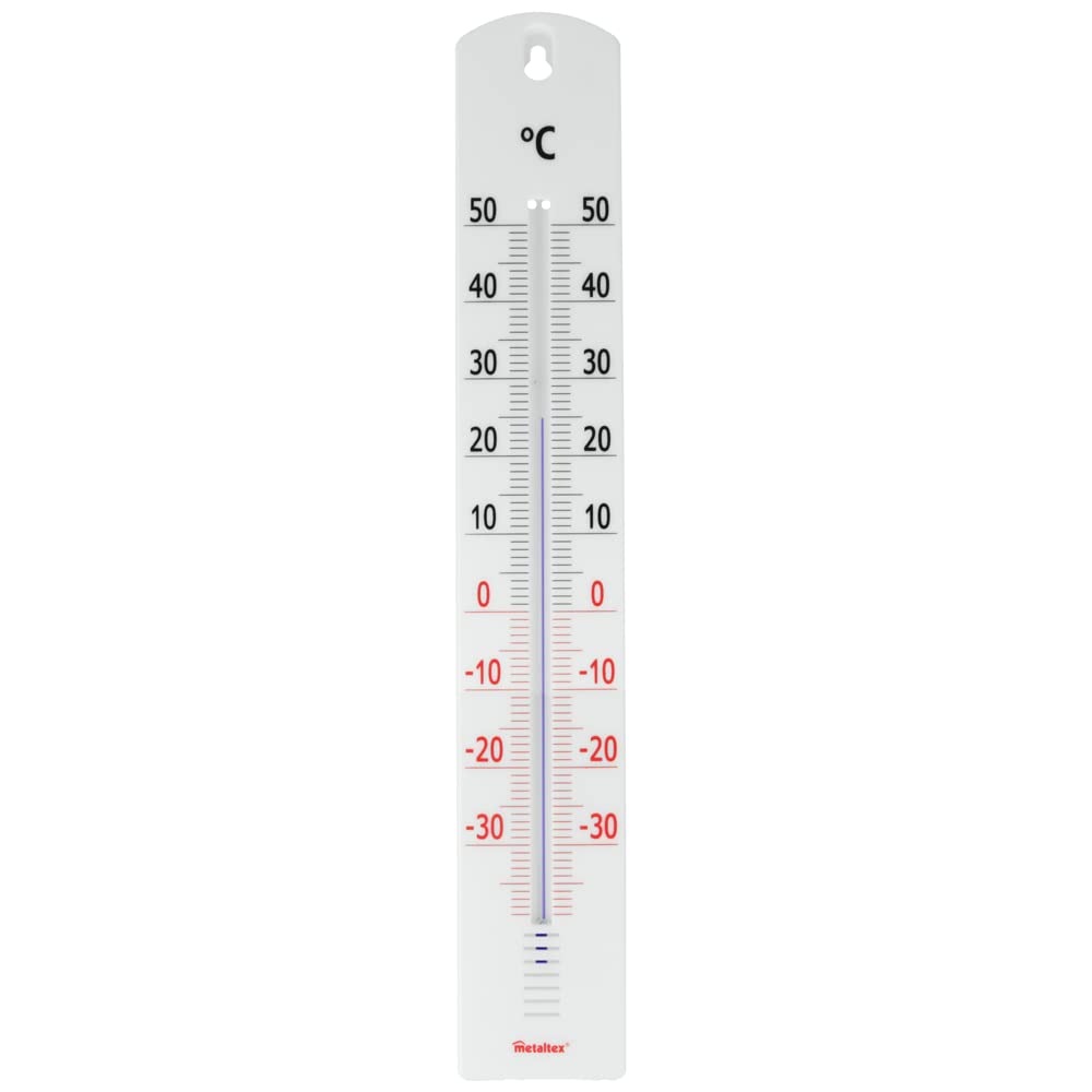 Thermomètre Ambiance int/ext Metaltex pour réguler la terrasse et salon