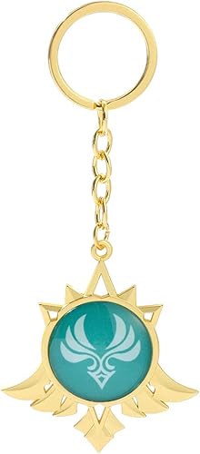 Genshin Impact Vision Luminous Series Pyro, Electro, Anemo, Geo, Dendro, Hydro y Cryo Llavero