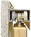 Johnson Hardware 2610 Wall Mount Barn Door Type Sliding Door Hardware 60