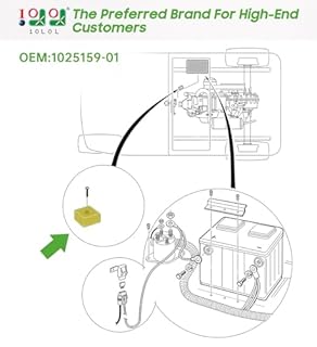 10L0L Golf Cart Club Car Precedent Voltage Regulator 12V 4-Cycle Gas 2004-up Golf Carts, Replace OEM# 1025159-01 1028033-01