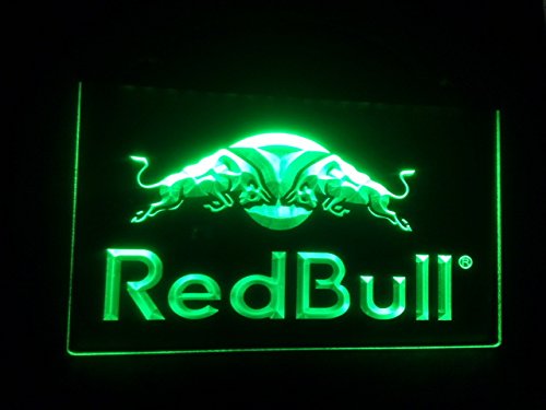 Preisvergleich Produktbild LEDHouse Energy Drink LED Zeichen Werbung Neonschild Grün by