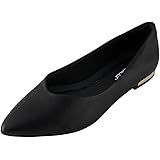 [ピカジリー] パンプス ポインテッドトゥ 1.5㎝ ブラック 世界100か国以上で愛用 コンフォート ヒール 軽量 歩きやすい 疲れにくい 走れる 柔らか素材 スーパーソフト ブラジル製 EU38（24.5）