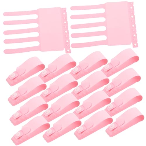 Healeved Newborn Medical Id Wristbands Neon Wristbands for Events Hospital Id Bracelet Comfortable PVC Water Resistant Identification Band