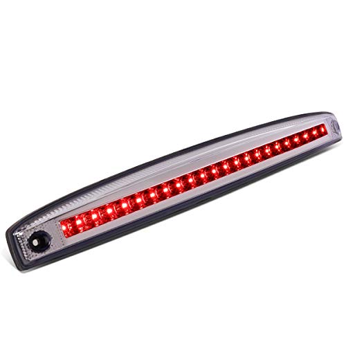 Auto Dynasty Sequential LED Tail Gate Center Mount Third 3rd Brake Light/Lamp Compatible with 03-06 Dodge Ram Truck (Clear)