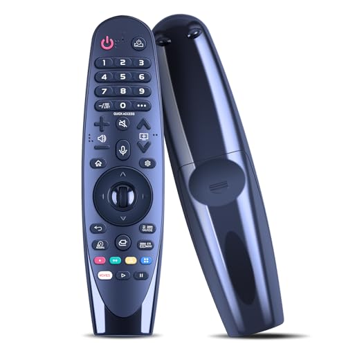 WKOLF AN-MR19BA AKB75635503 AKB75635301 - Mando a distancia de voz compatible con LG Magic NanoCell OLED 4K TV 4K 43UM7600PLB, 49SM8200PLA, 55UM7450PLA, OLED55B9PLA, OLED55C9MLB