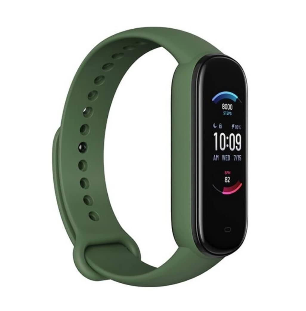Rhobos (Big Million + Billion Deal with 8 Year Warranty M4 Band Heart Rate Monitor OLED Display Bluetooth 4.0 Waterproof Sports Health Activity Fitness Tracker Silicone Smart Bracelet-Blue Strap (B09J425CSN) Amazon Price History, Amazon Price Tracker
