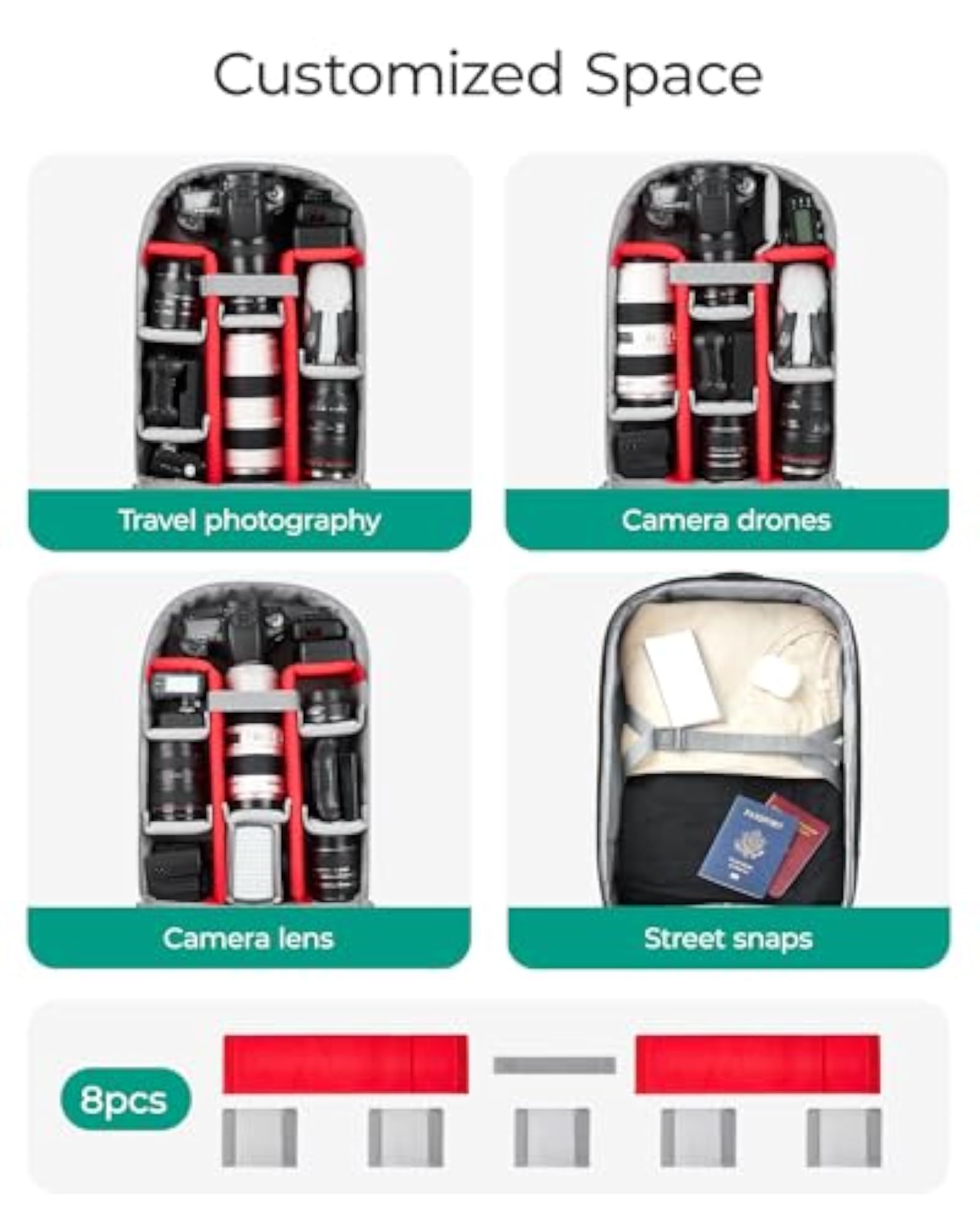 Trolley Camera Bags, Large Camera Backpack