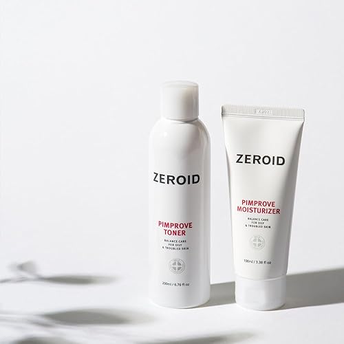 Miniatura 5 de ZEROID  Tónico facial Pimprove  Barrera cutánea con ácido hialurónico y ceramida  Tónico facial equilibrado de pH para pieles grasas y sensibles