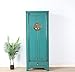 Yajutang Dynamic24 - Armario chino para bodas (2 puertas), color turquesa
